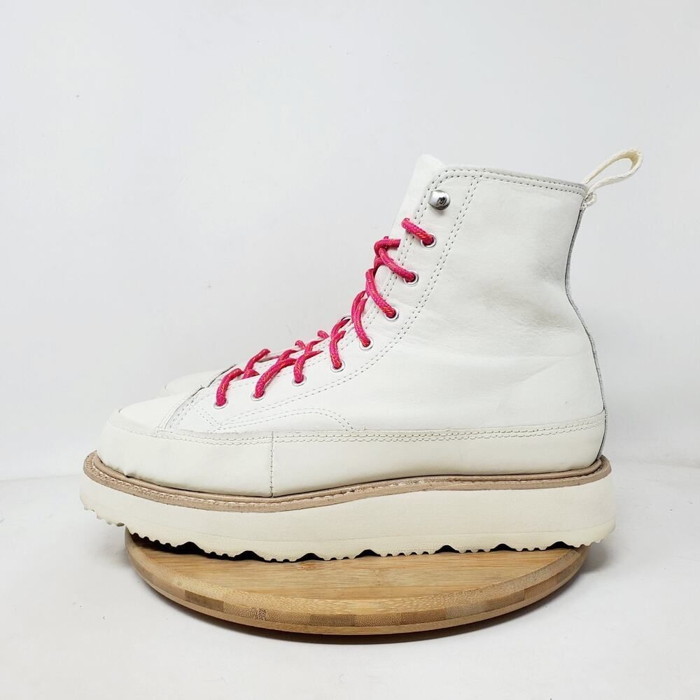 Converse Chuck Taylor Crafted Boot Hi Shoes Womens 8‎ High Top Retro Sneaker
